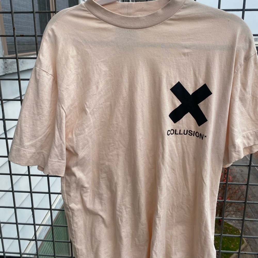 COLLUSION Unisex logo t-shirt